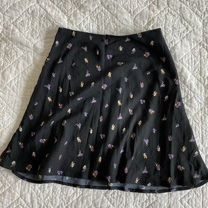 Floral Mini Skirt
